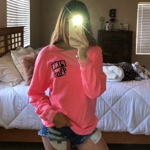 VS pink sweater